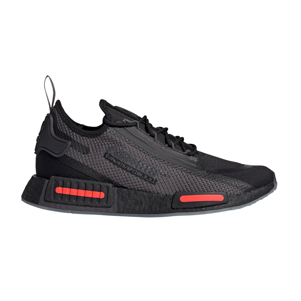 Image of adidas NMD_R1 Spectoo Black Solar Red (FZ3204)