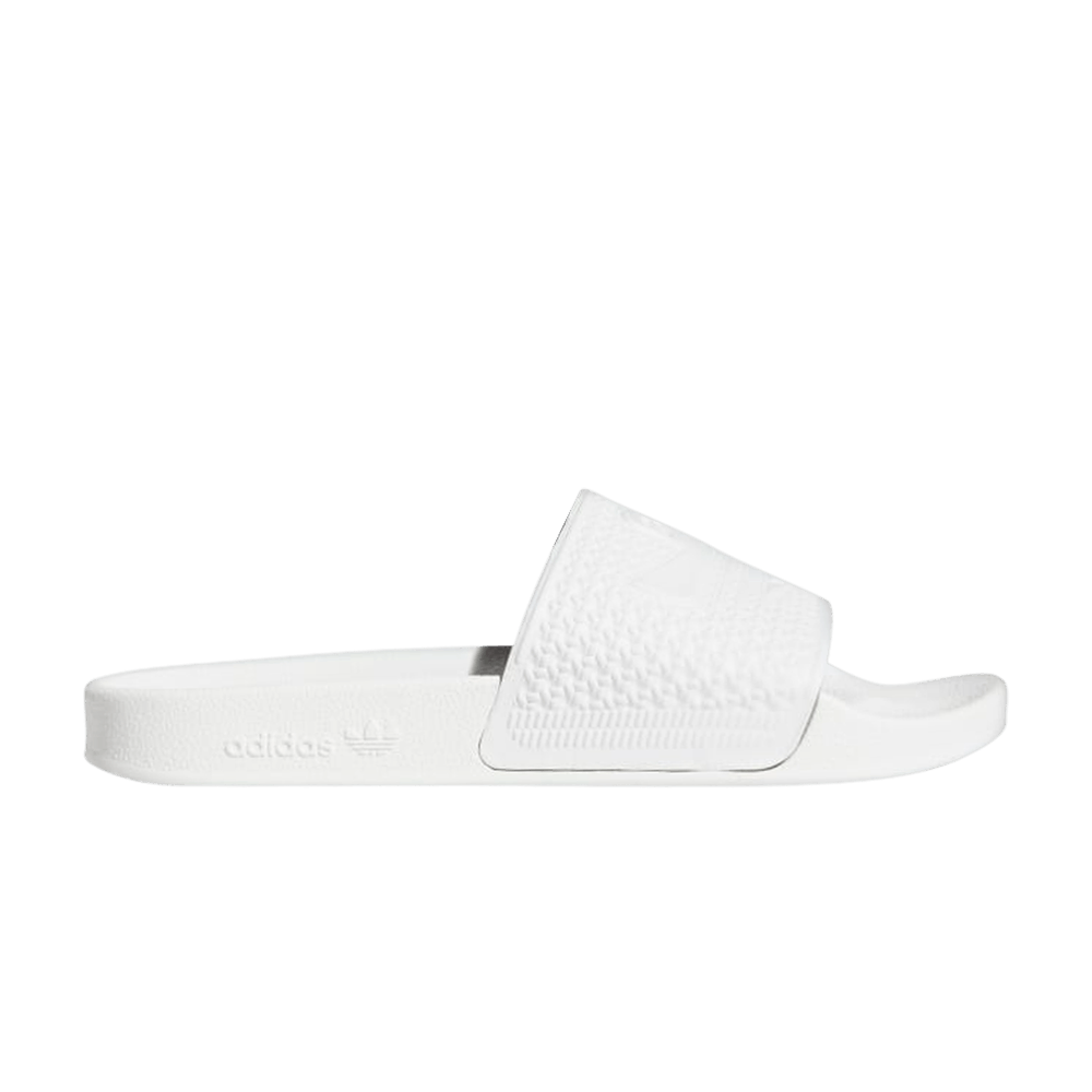 Image of adidas Shmoofoil Slides Triple White (H03372)