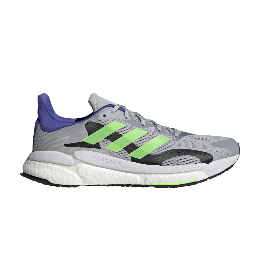 Image of adidas Solar Boost 3 Halo Silver Signal Green (S42995)