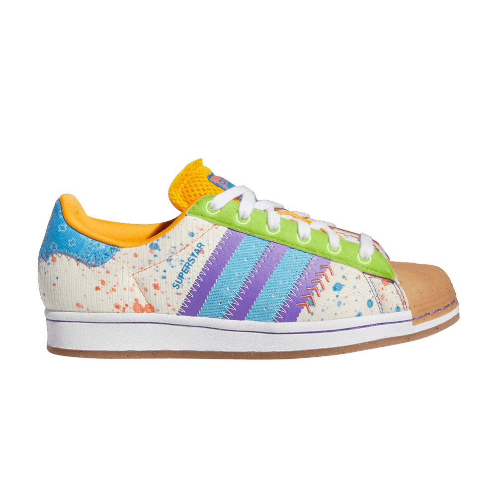 Image of adidas SpointEpointEpointD x Wmns Superstar G20 CM 201 Paint Splattered (GX2235)