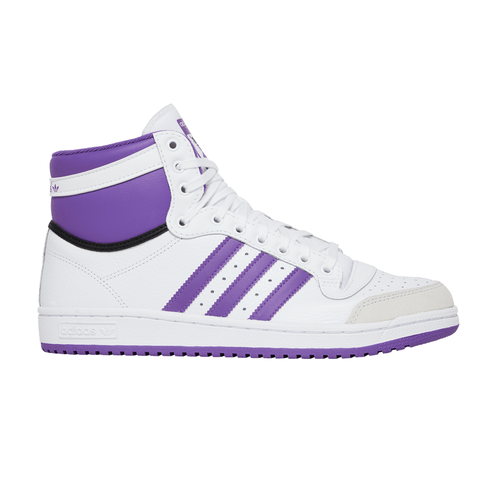Image of adidas Top Ten High White Active Purple (S24135)