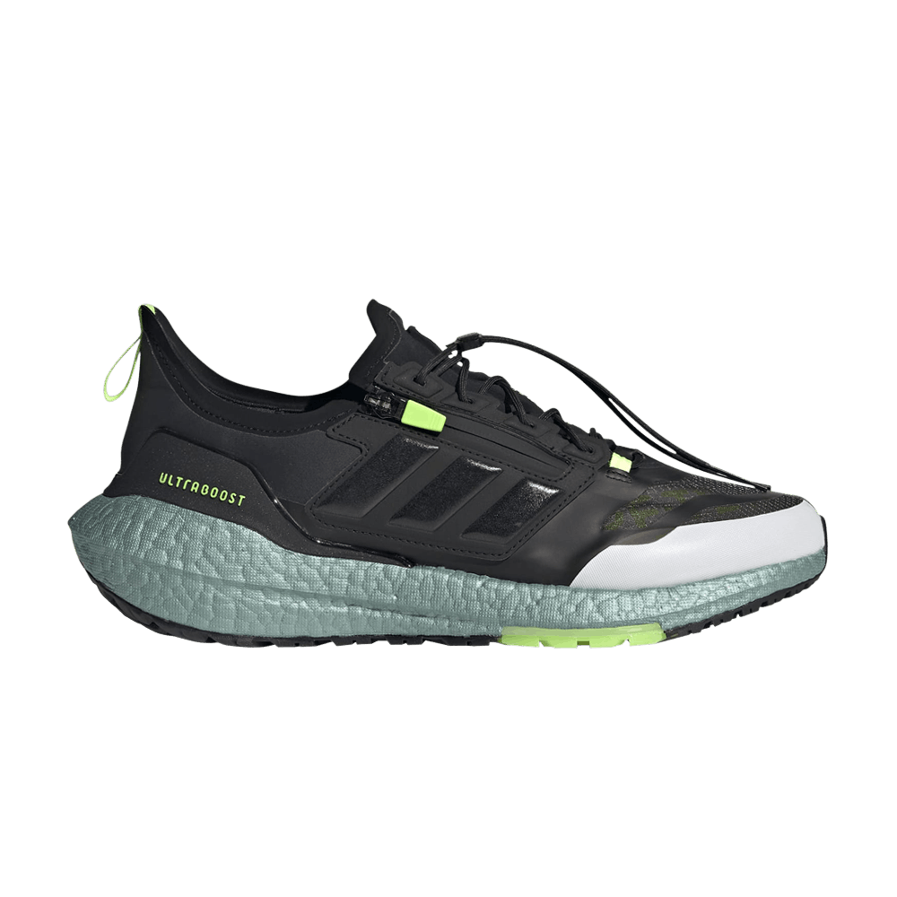 Image of adidas UltraBoost 21 GORE-TEX Black Signal Green (S23703)