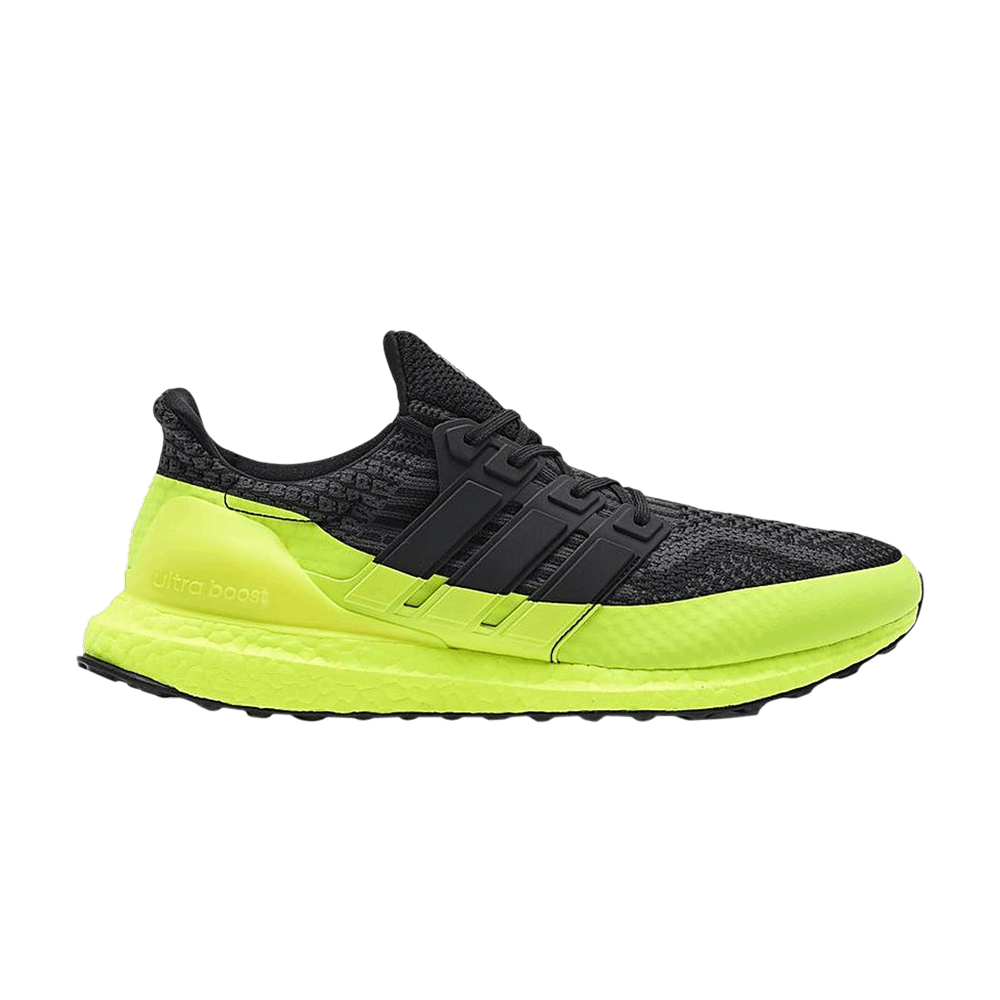 Image of adidas UltraBoost 5point0 DNA Black Solar Yellow (H68071)
