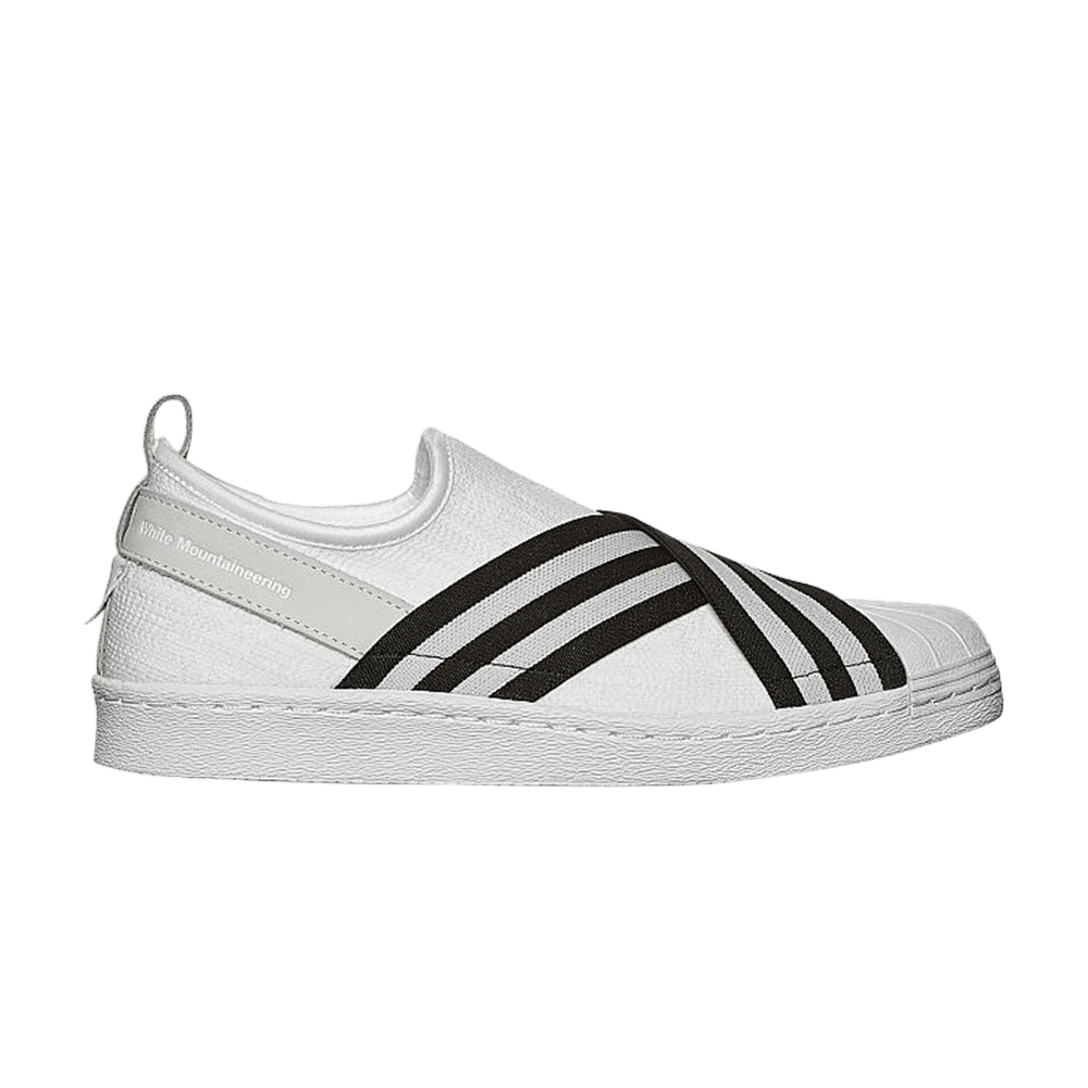 Image of adidas White Mountaineering x Superstar Slip-On White Black (BY2881)