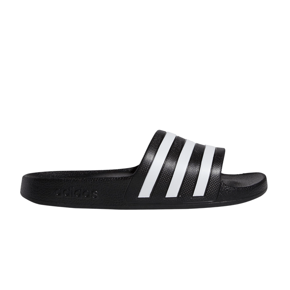 Image of adidas Wmns Adilette Aqua Slides Black White (G28723)