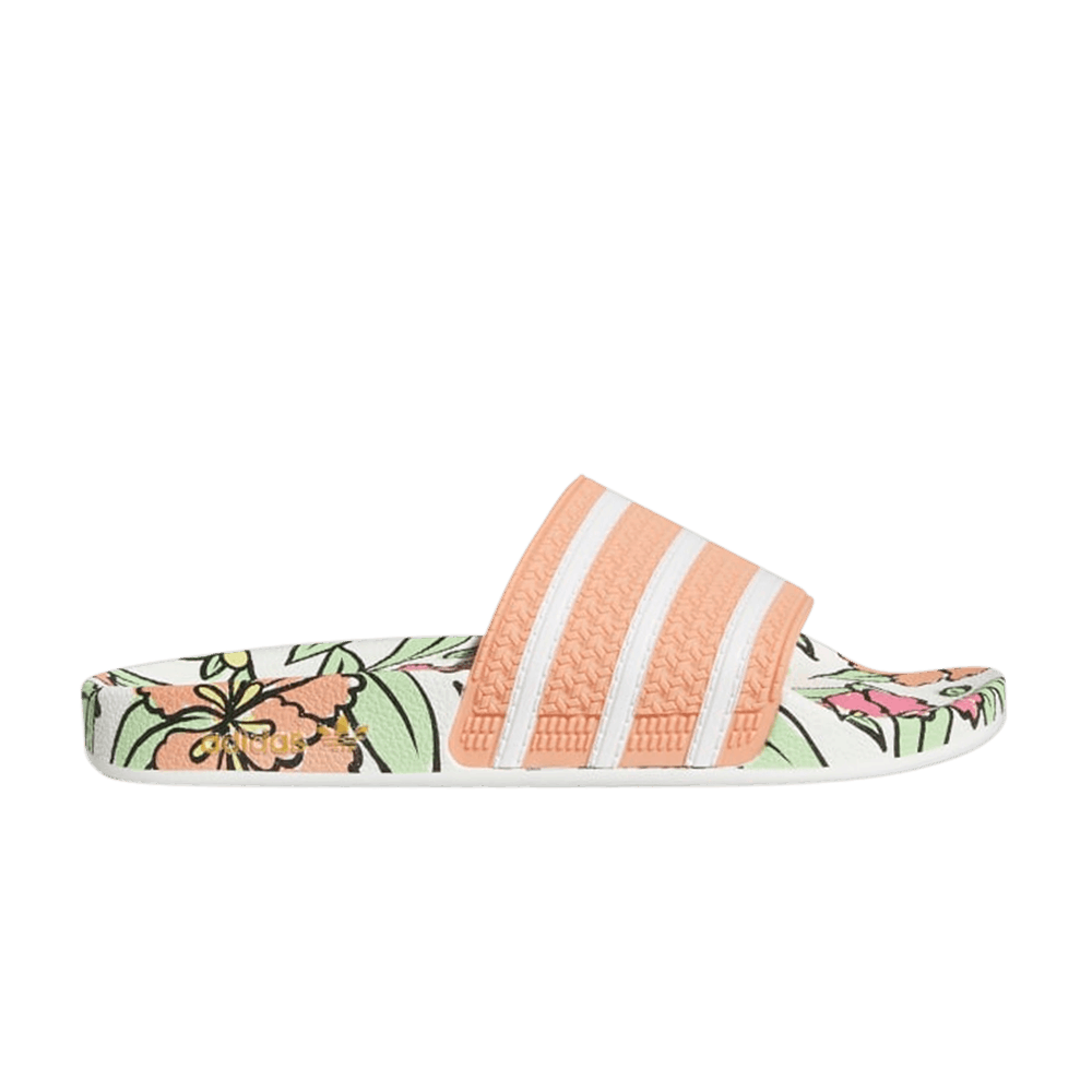 Image of adidas Wmns Adilette Slide Ambient Blush Floral (GY8288)