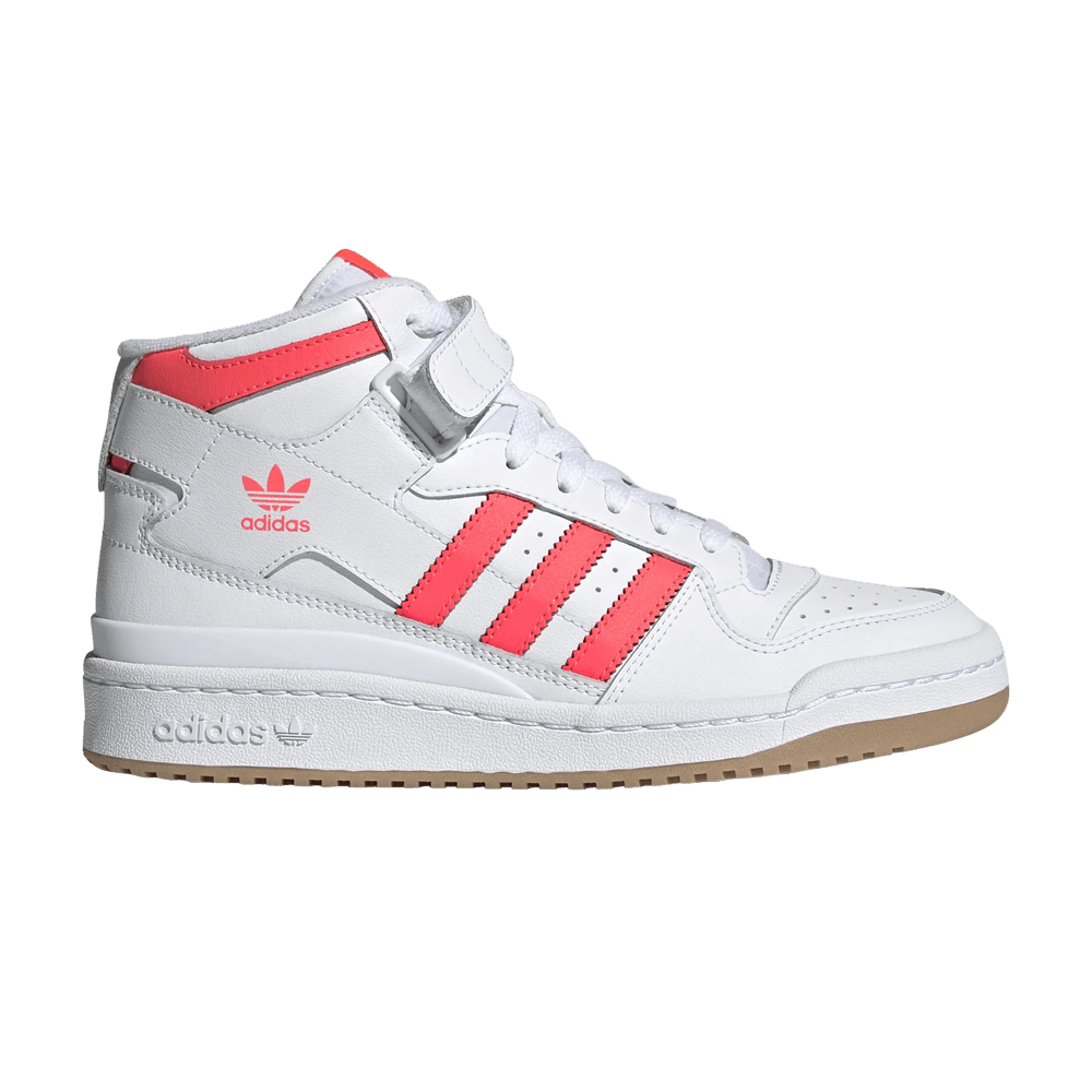 Image of adidas Wmns Forum Mid White Turbo (GY3673)
