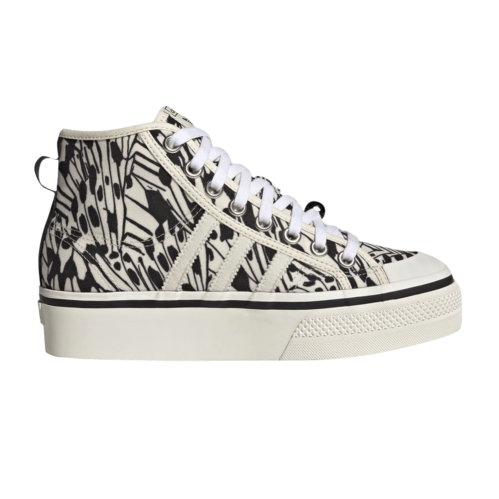 Image of adidas Wmns Nizza Platform Mid Butterfly (GY9424)