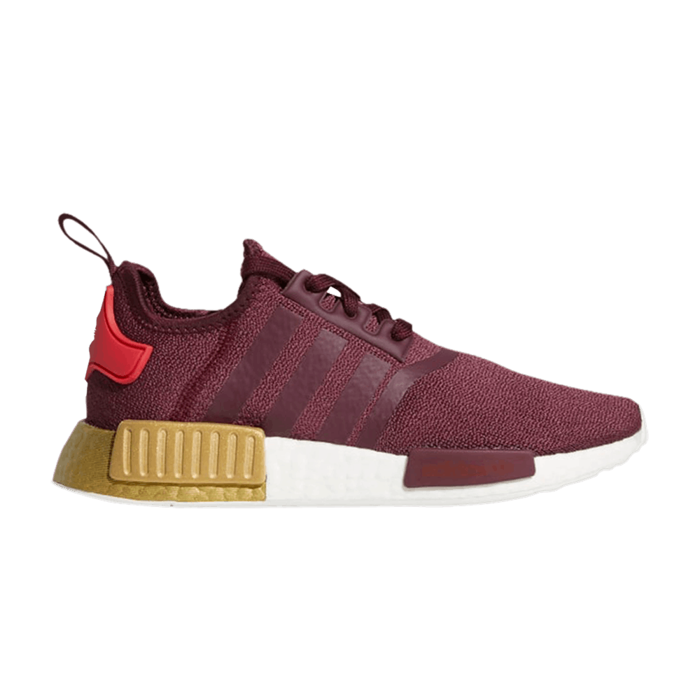 Image of adidas Wmns NMD_R1 Maroon Gold (FY9390)