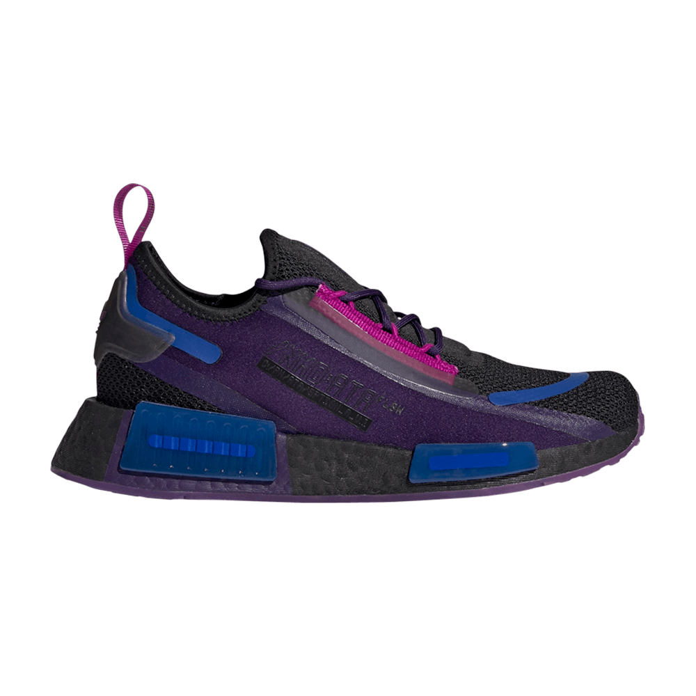 Image of adidas Wmns NMD_R1 Spectoo Black Dark Purple (GZ9287)