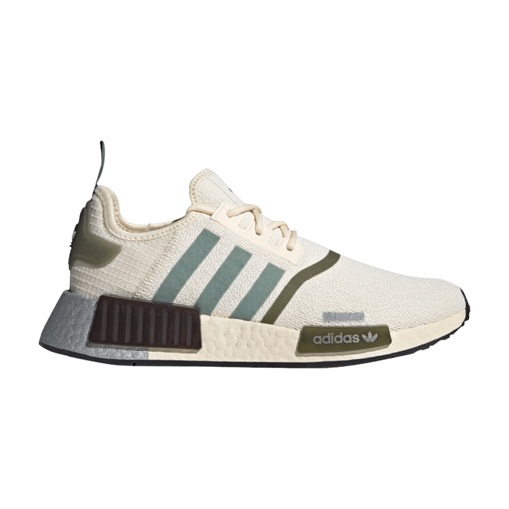 Image of adidas Wmns NMD_R1 White Focus Olive (GX6490)