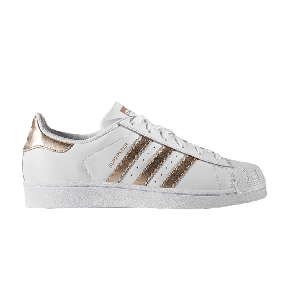 Image of adidas Wmns Superstar White Gold (BA8169)