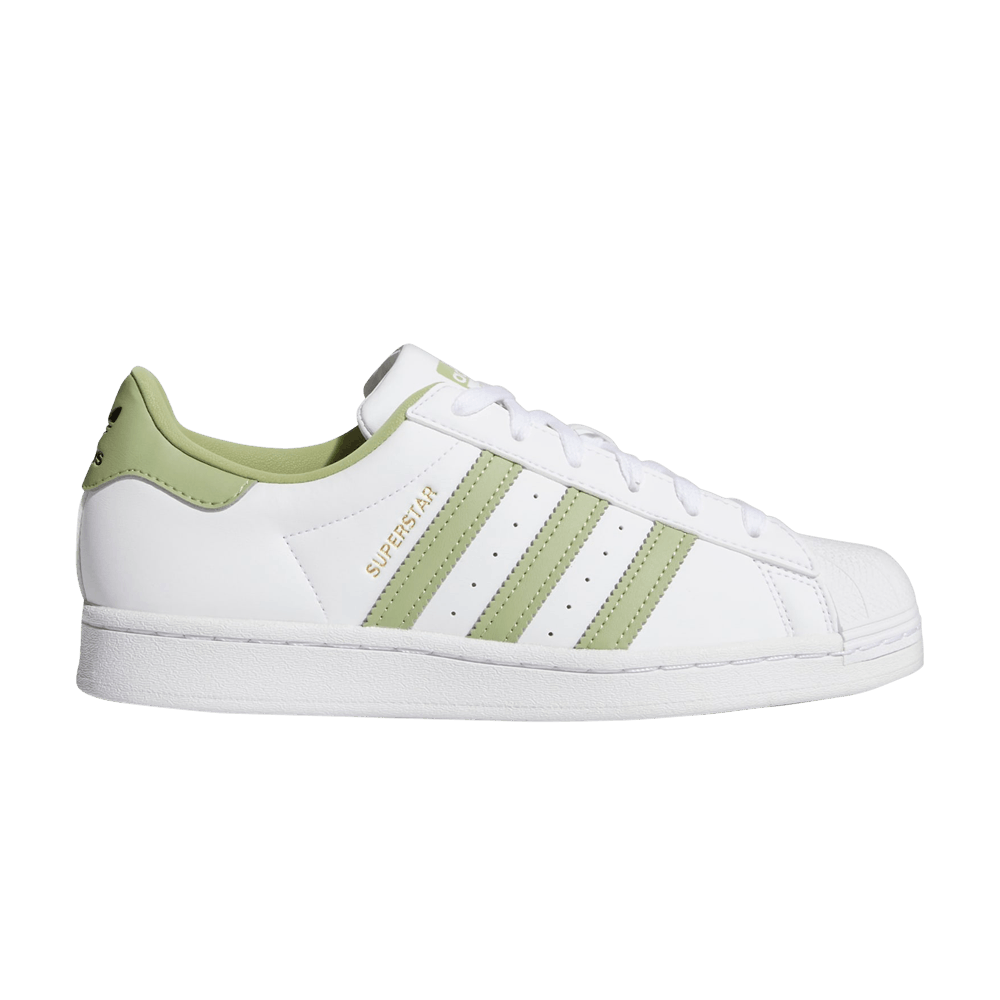 Image of adidas Wmns Superstar White Magic Lime (GY5986)