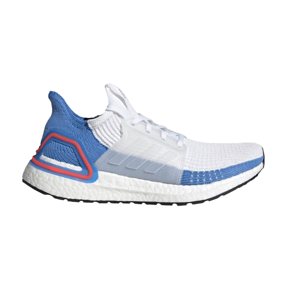 Image of adidas Wmns UltraBoost 19 White Real Blue (G27496)