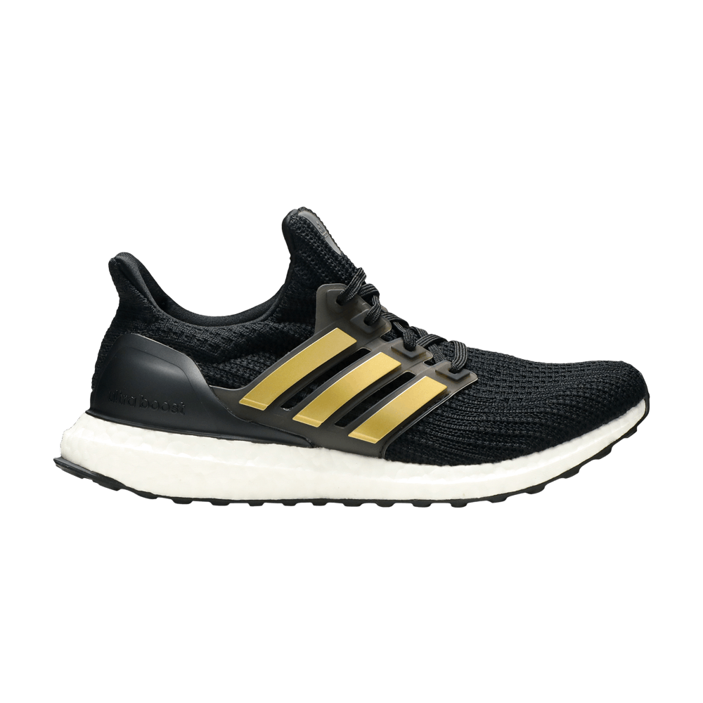 Image of adidas Wmns Ultraboost 4point0 DNA Black Gold Metallic (FY9334)