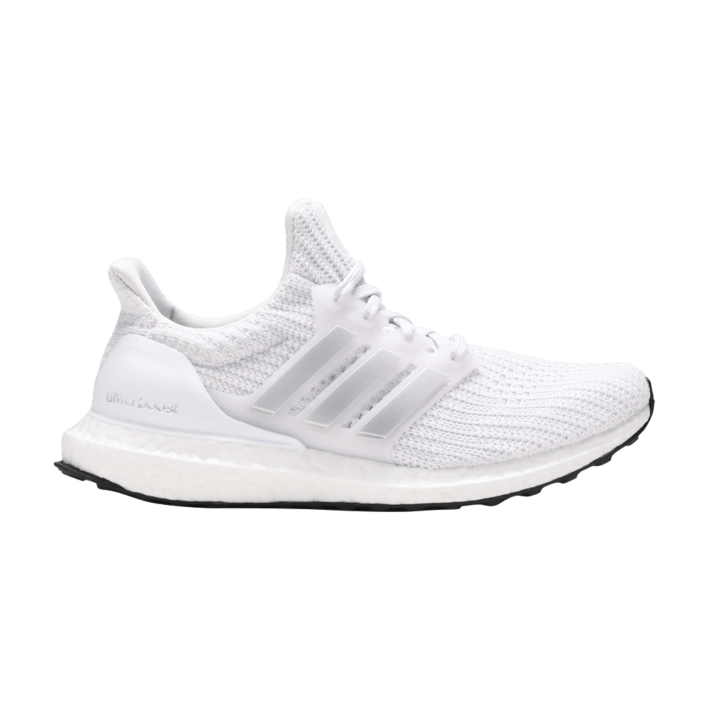 Image of adidas Wmns UltraBoost 4point0 DNA White Silver Metallic (FY9333)