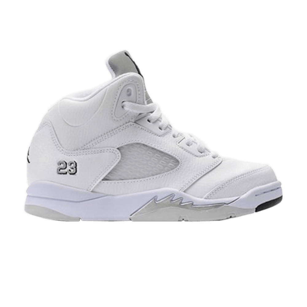 Image of Air Jordan 5 Retro PS Metallic White (440889-130)