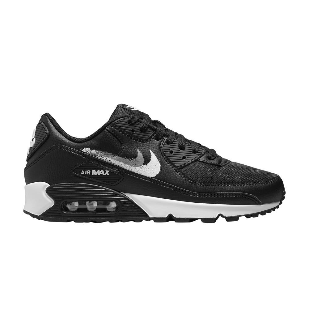 Image of Air Max 90 Spray Paint Swoosh (FD0657-001)