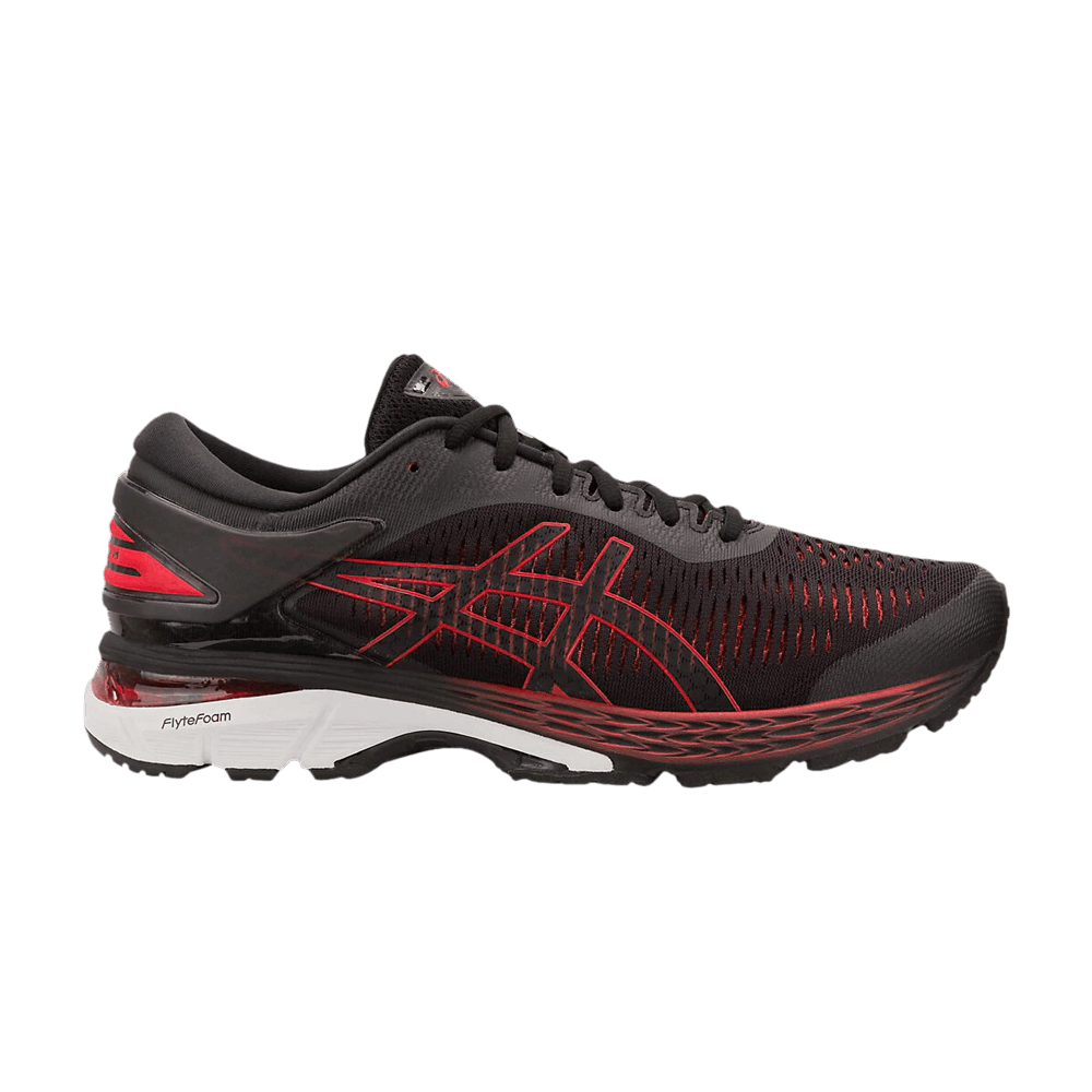 Image of ASICS Gel Kayano 25 Black Classic Red (1011A019-004)