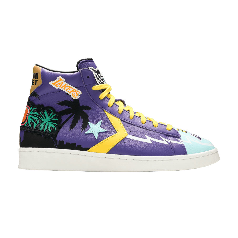Image of Converse Chinatown Market x Pro Leather High Lakers Championship Jacket (171240C)