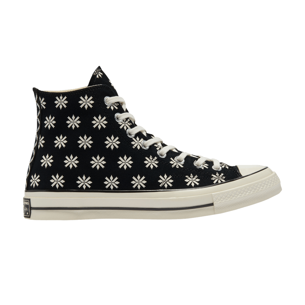 Image of Converse Chuck 70 High Holiday Sweater - Black (169534C)