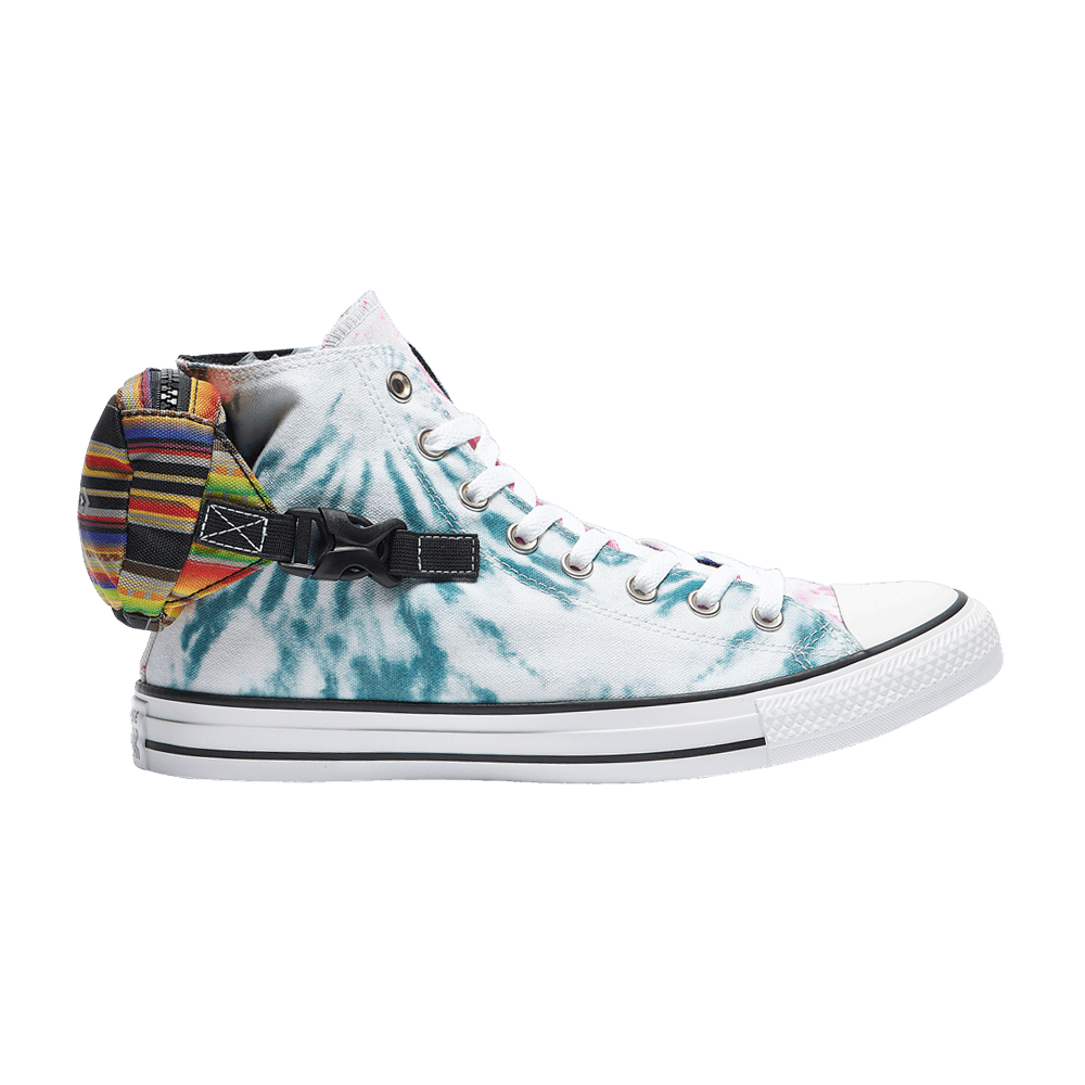 Image of Converse Chuck Taylor All Star Buckle Up High Tie-Dye (168265C)