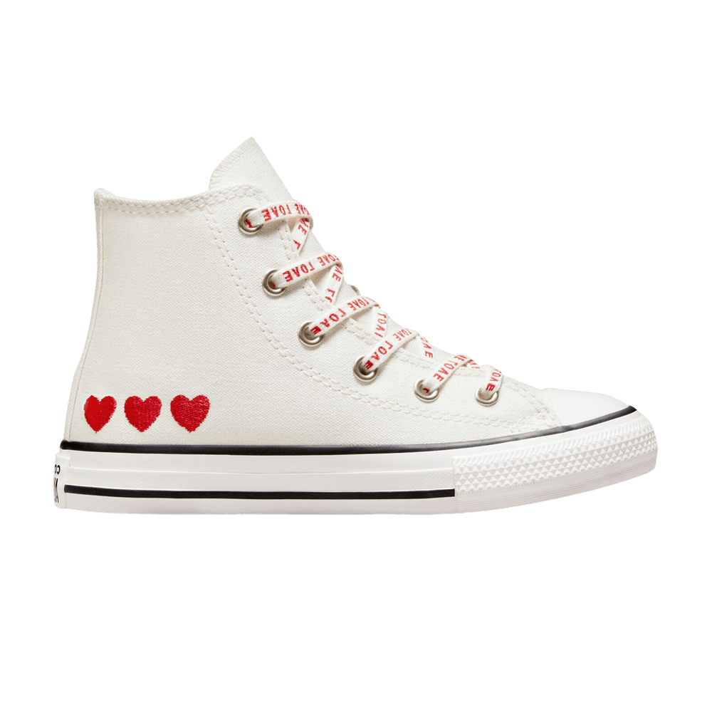 Image of Converse Chuck Taylor All Star Crafted High PS Embroidered Hearts (A01604F)