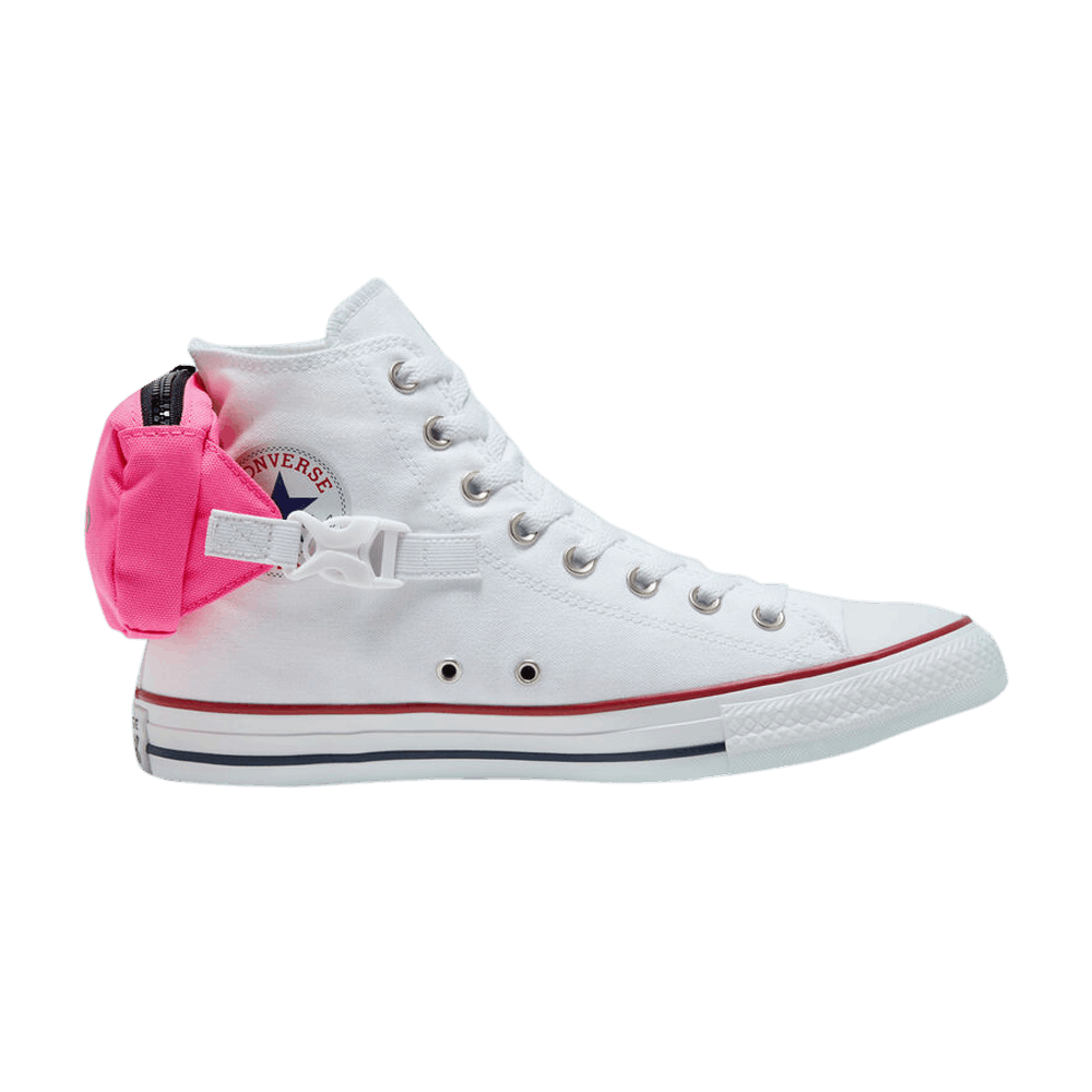 Image of Converse Chuck Taylor All Star High Buckle Up - Neo Pink (168263C)
