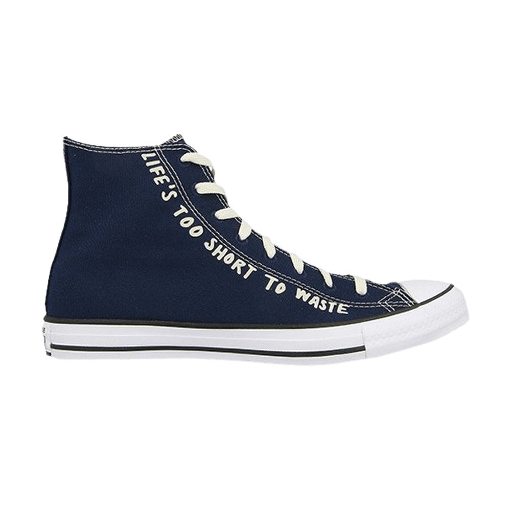 Image of Converse Chuck Taylor All Star High Lifes Too Short To Waste (166372C)