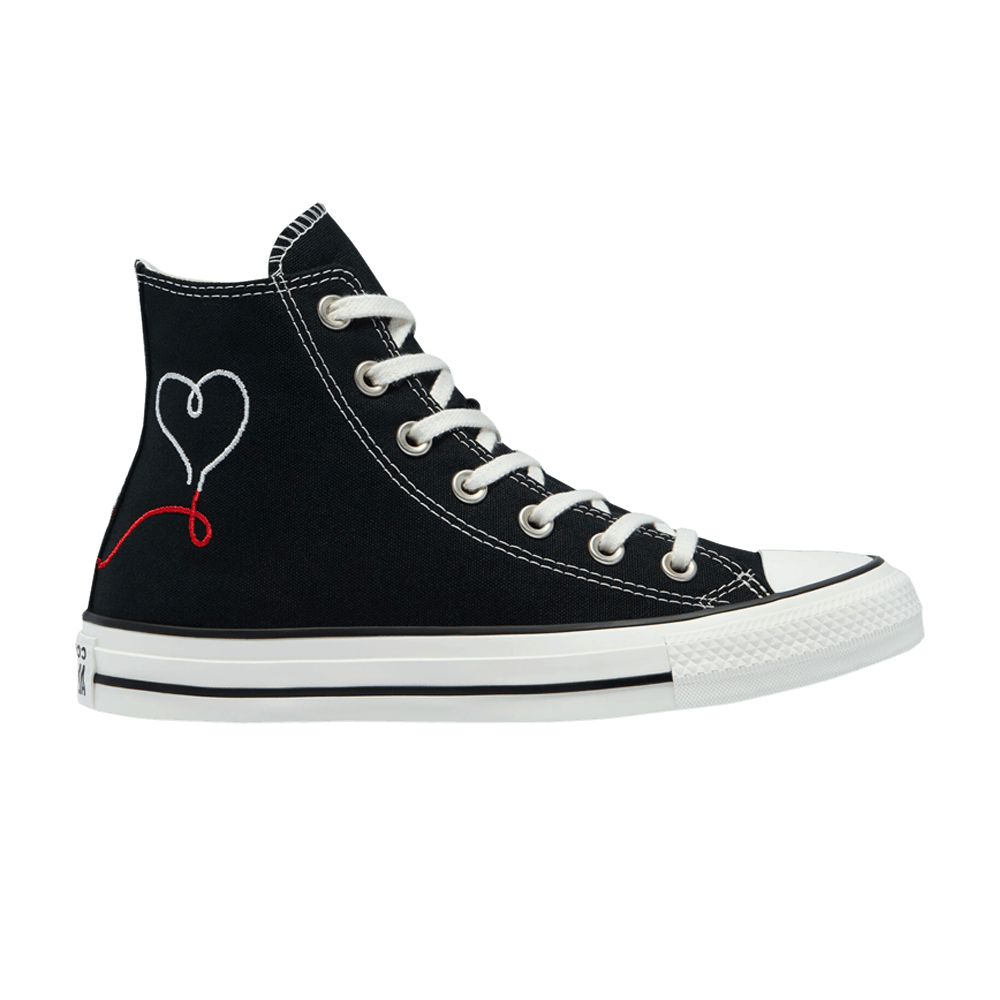 Image of Converse Chuck Taylor All Star High Made with Love - Black (171158F)