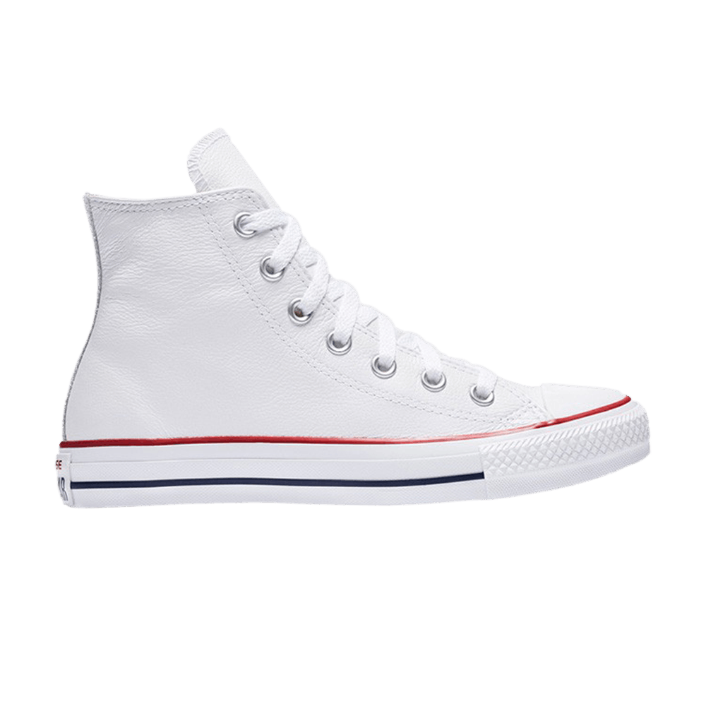 Image of Converse Chuck Taylor All Star Leather Hi White (132169C)