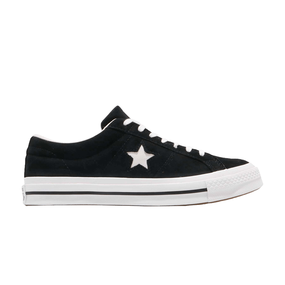 Image of Converse One Star Ox Black Egret (161588C)