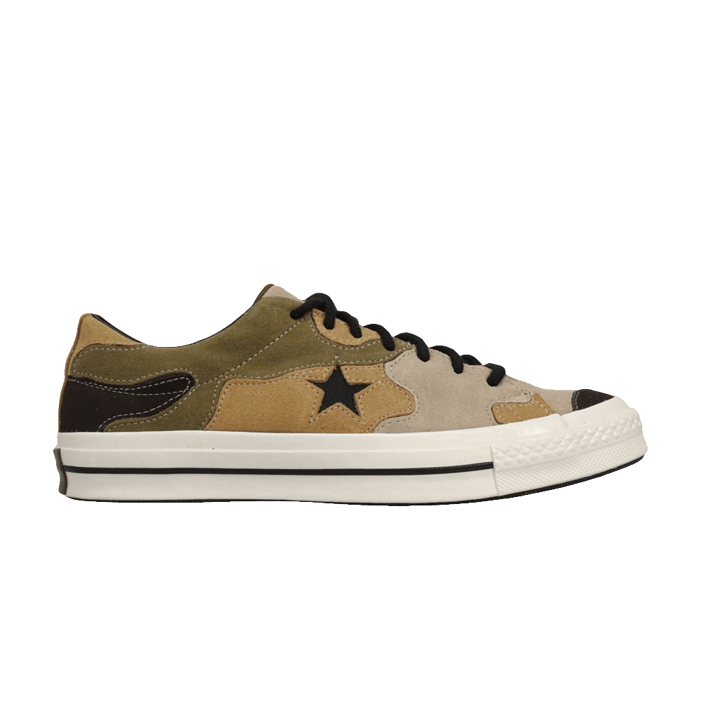 Image of Converse One Star Ox Green Brown (165916C)