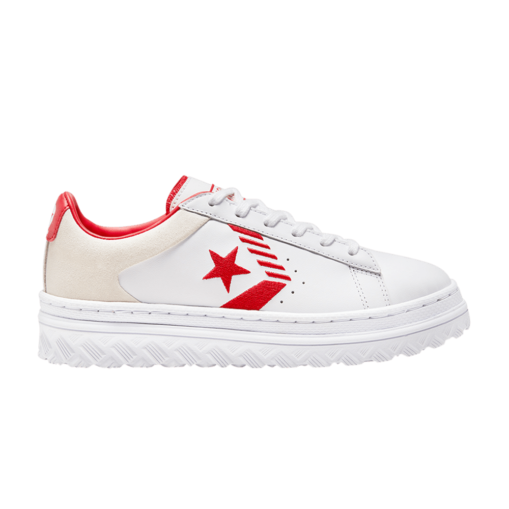 Image of Converse Pro Leather X2 Low Rivals Edition - White Red (168691C)