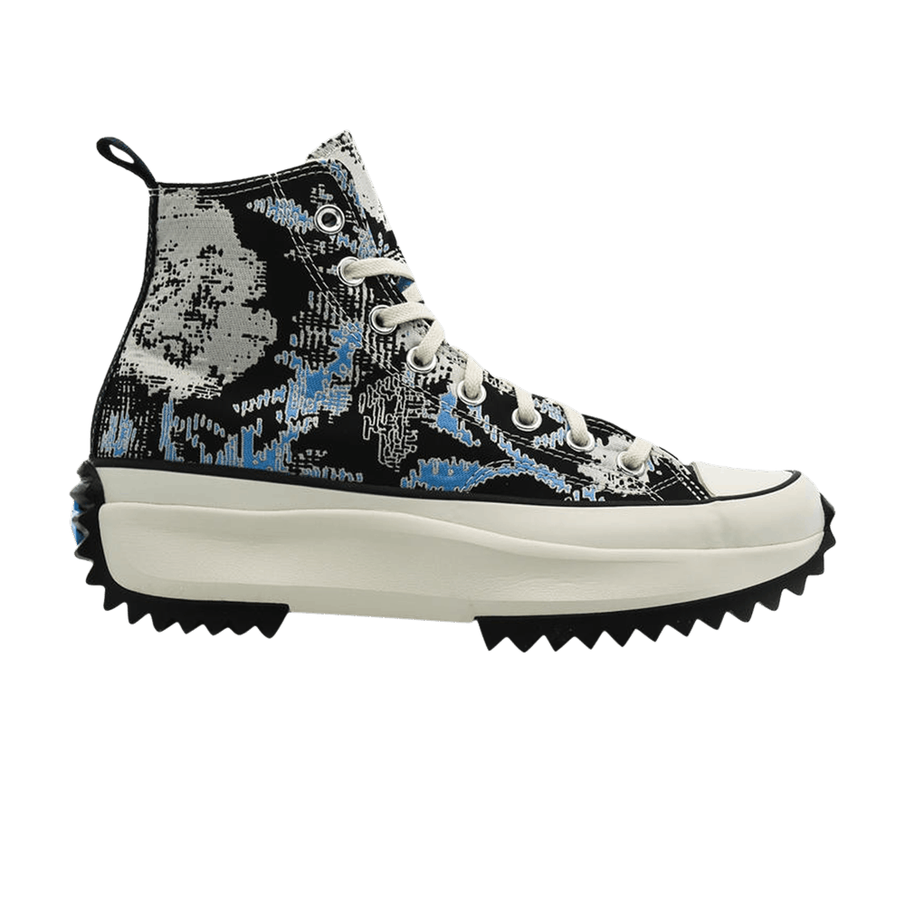 Image of Converse Run Star Hike High Floral Fusion - University Blue (171398C)