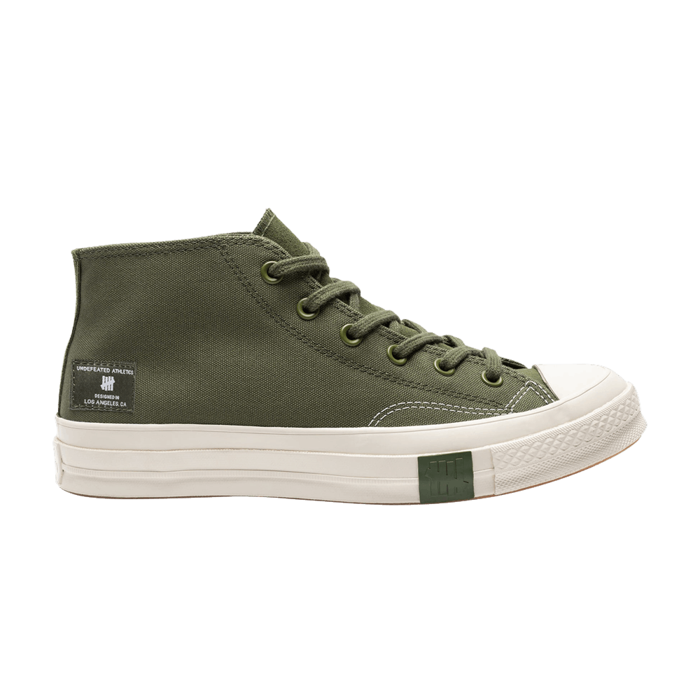 Image of Converse Undefeated x Chuck 70 Mid Chive Parchment (A02143C)
