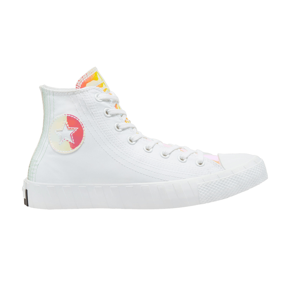 Image of Converse UNT1TL3D High Hi-Vis Collection - White Iridescent (170605C)