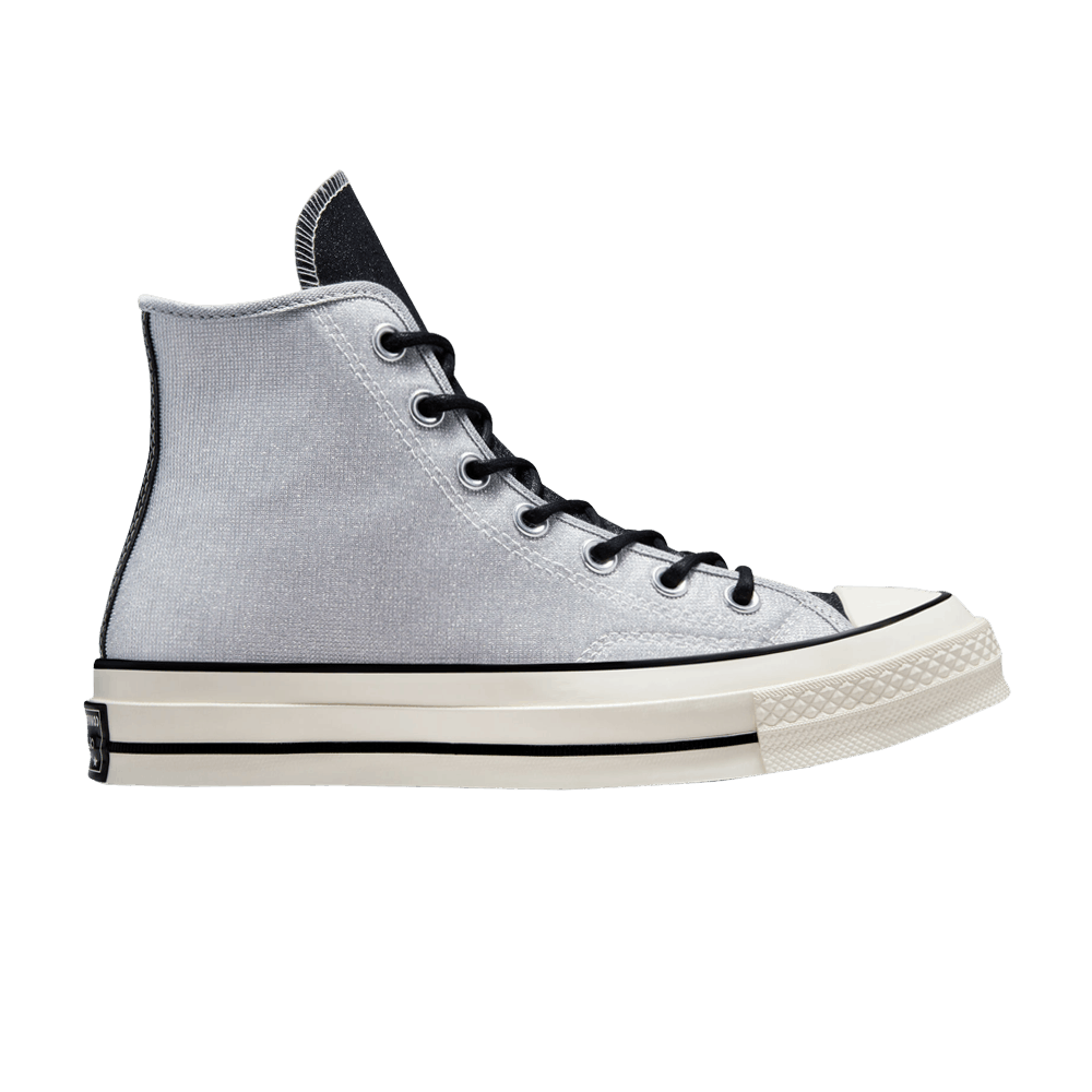 Image of Converse Wmns Chuck 70 High Icy Shine - Silver (572038C)