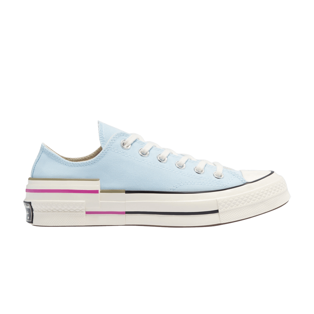 Image of Converse Wmns Chuck 70 Low Colorblock - Chambray Blue (570789C)