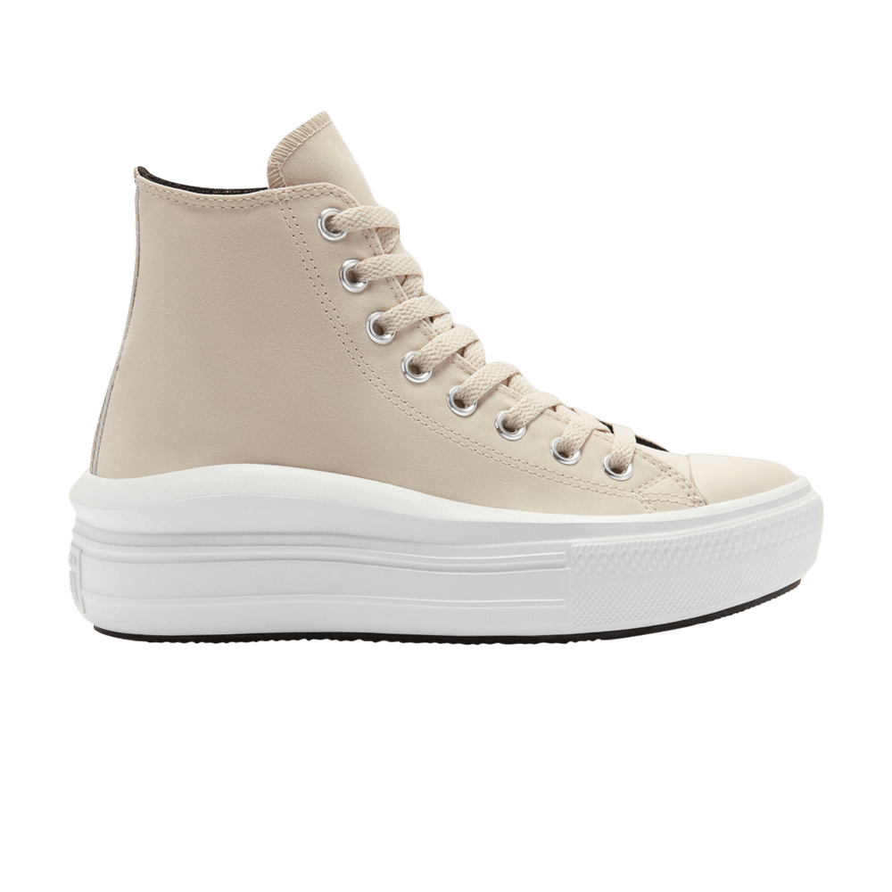 Image of Converse Wmns Chuck Taylor All Star High Move Diamond Metal - Silt Red (569545C)