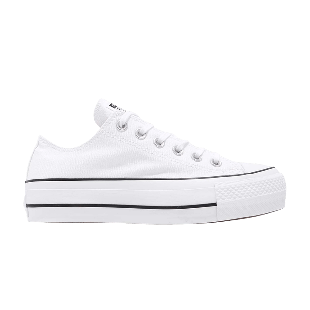 Image of Converse Wmns Chuck Taylor All Star Lift Low White Black (560251F)
