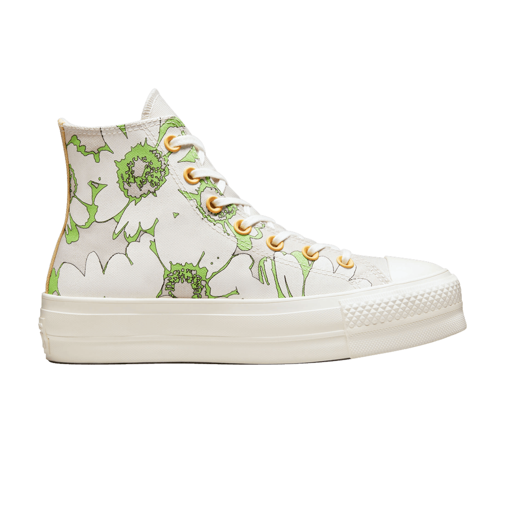 Image of Converse Wmns Chuck Taylor All Star Lift Platform High Crafted Florals (A00652C)