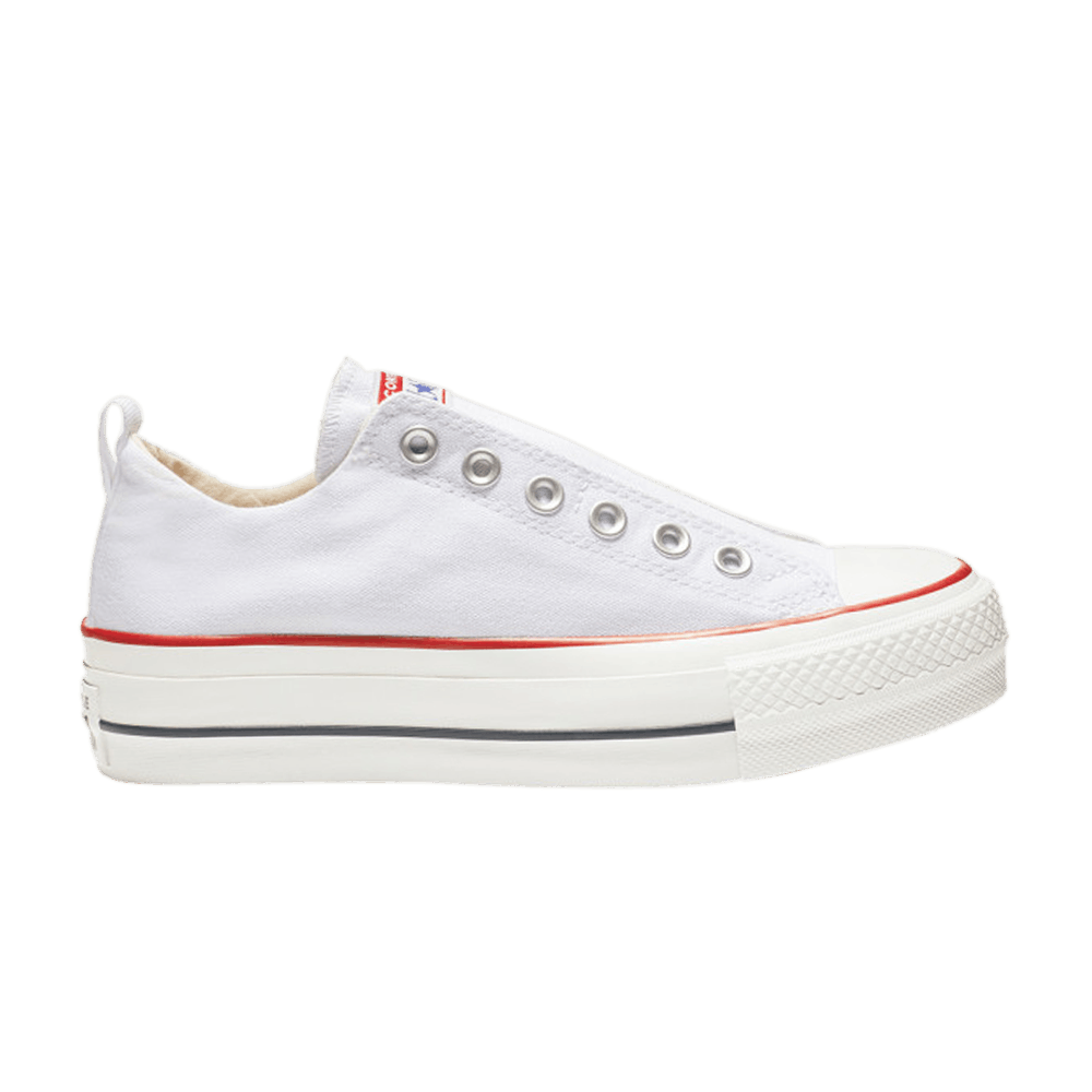 Image of Converse Wmns Chuck Taylor All Star Lift Slip Low White (563457F)