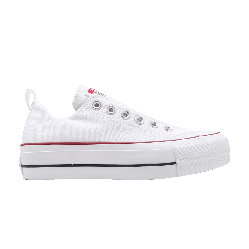 Image of Converse Wmns Chuck Taylor All Star Lift Slip Ox White (563457C)