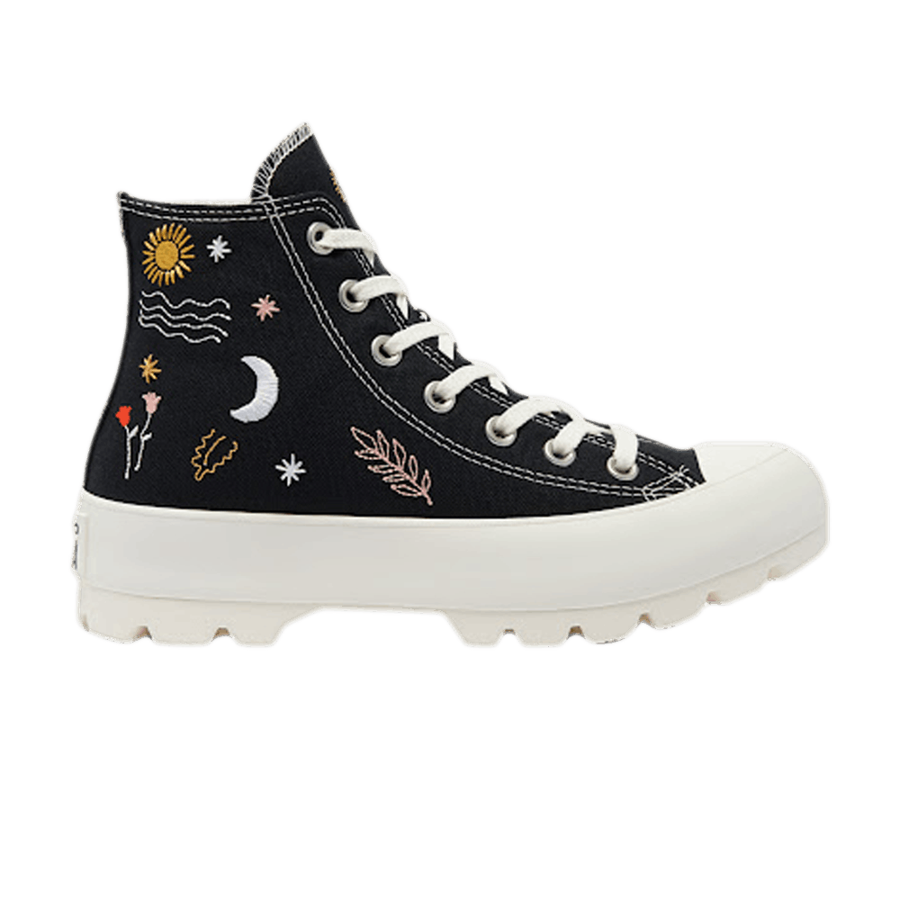 Image of Converse Wmns Chuck Taylor All Star Lugged High Its Okay To Wander - Black (571753C)
