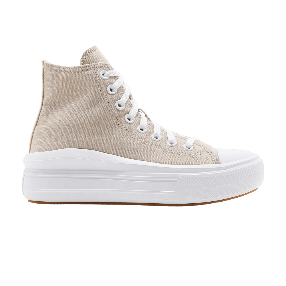 Image of Converse Wmns Chuck Taylor All Star Move High Mono Pastels - Farro (571866C)