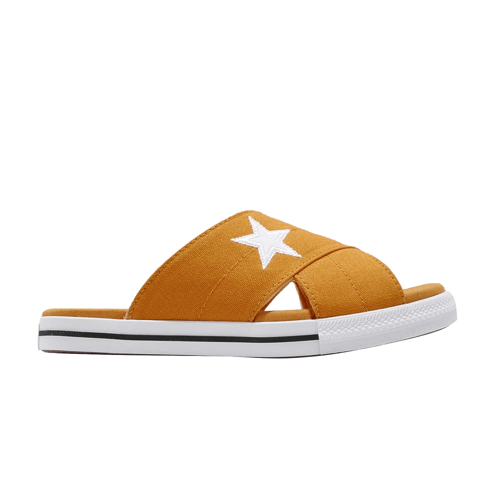 Image of Converse Wmns One Star Slide Sunflower (565529C)