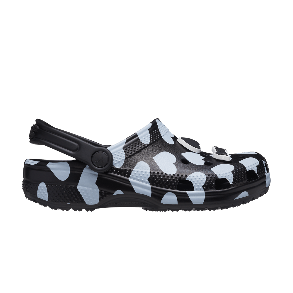 Image of Crocs Awake NY x Classic Clog Home Is Where The Heart Is - Black (207534-001)