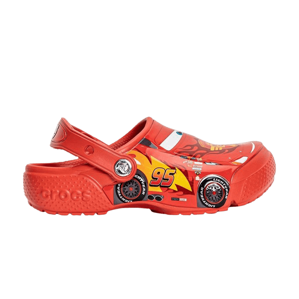 Image of Crocs Cars x Classic Clog Kids Lightning McQueen (204116-8C1)