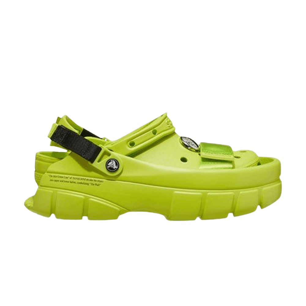 Image of Crocs Sankuanz x Clog Lime Punch (206900-3TX)